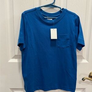 NWT Hanna Andersson Blue Short Sleeve Pocket Tee size 110 (5)